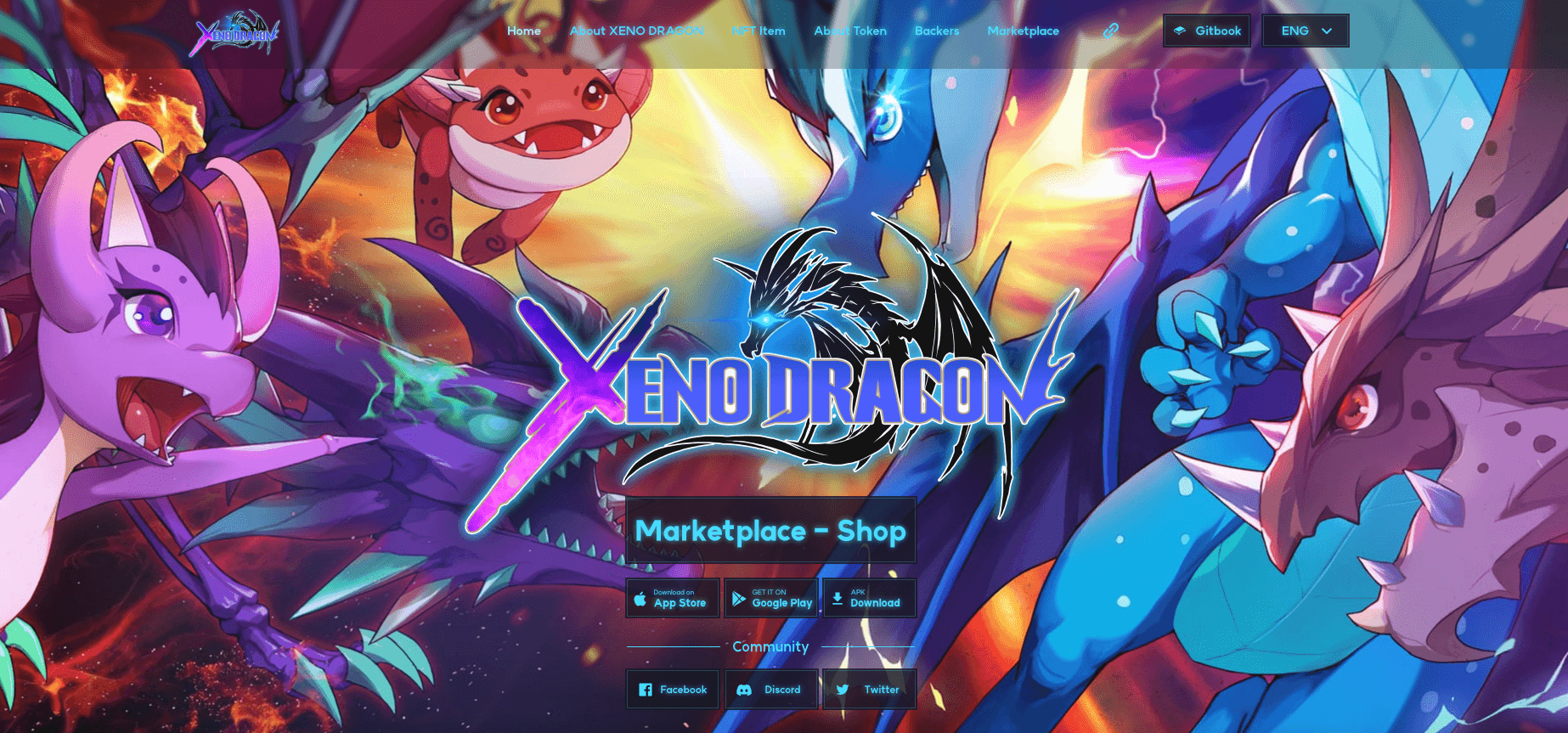 XenoDragon 마켓플레이스